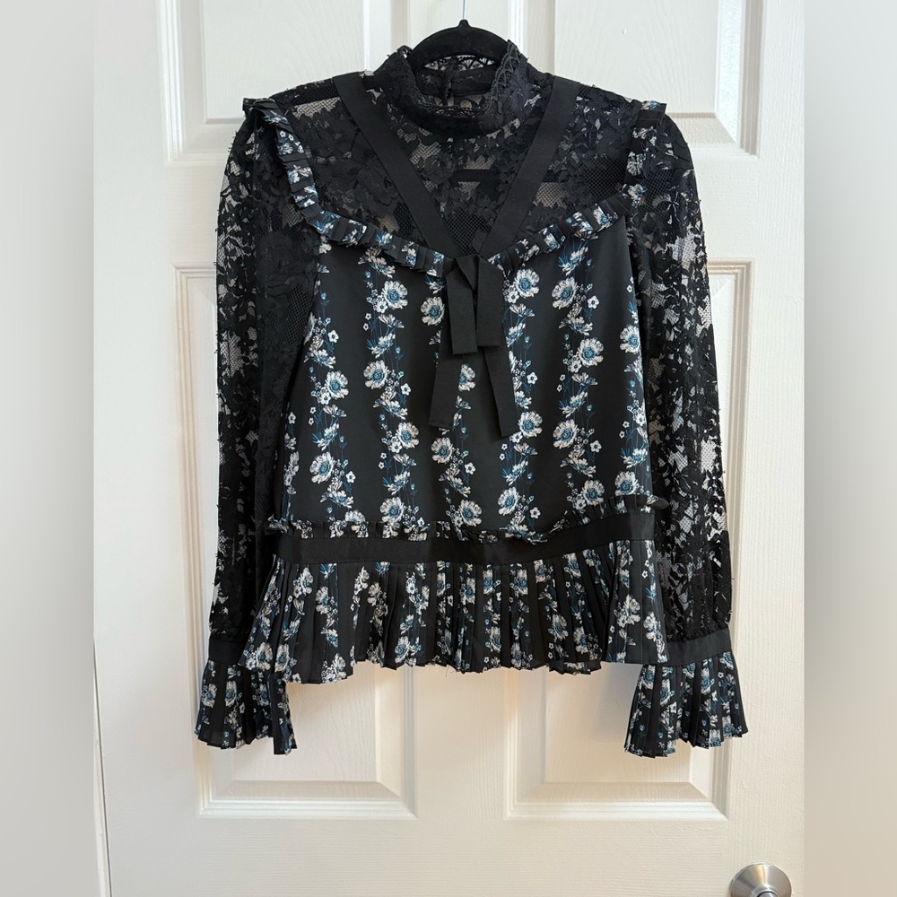 Erdem x H&M Victorian Style Top, RARE, NWT, SIZE 2